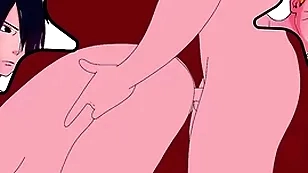 Naruto and sasuke have unconcerned sex