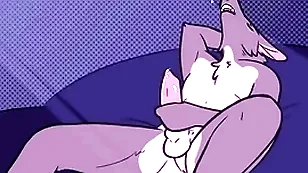 Furry solo male masturbation gifs