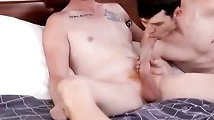 Procreator finds widely step-son has gay sex with random guys from internet