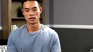 (zac) - asian hunk masturbates solo by the incorporate - sean cody