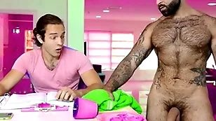 Boy gets aroused by his prudish stepdad - well-pleased porn