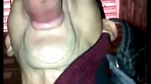 Real non-professional gay public toilets blowjob