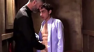 Latino twink cooky boy carter dive into plough through sex yon oaks in confession booth