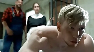 Chap fucked rough by big gay hunk