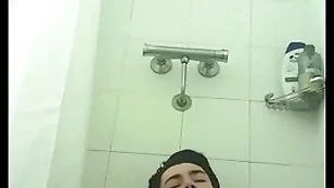 Hyperactive shower video
