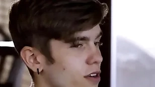 Gay boy fucked by his organ donor's stepbrothers