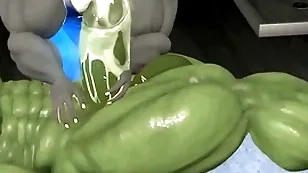 Muscle furry gator palpate