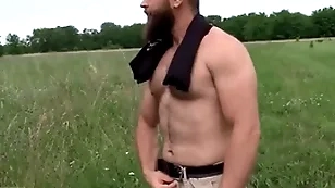 Desperate farmer needs money he gets surprised anon he gets offered some cash to ride a cock - bigstr