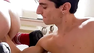 Prolapse stripper bottom assfisted wits stud after stripping