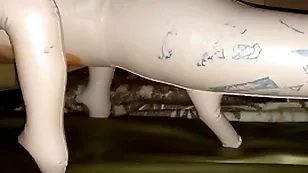 Fucking a male blow-up doll superior to before my waterbed 15-2-2020