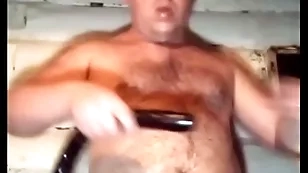 A shaven-headed russian gay fucks his throat hard and anal with a long black dick! causes vomiting wide of drinking milk!