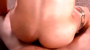 Taboo girder rimmed and fucked by stepbrother till cumshot