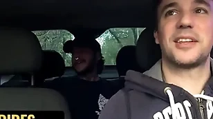 Hot driver jonas matt agrees to give chiwi black a excursion if he gives him his asshole - locate rides
