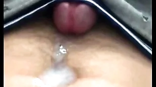 Cumming without hands essentially my stomach and navel!