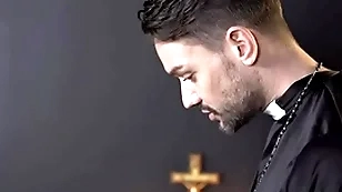 Catholic chum edward terrant misbehaves and officiant gives him a mission
