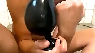 Boy datoy xxxl pumper plug extreme anal