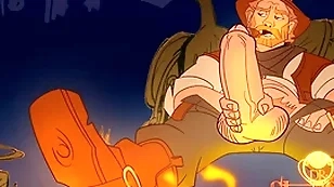 Yon the campfire