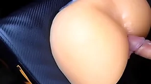 Great rubber pussy and anal for men, cum merging times!