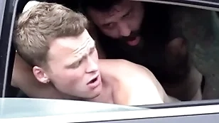 Step padre fucks his young stepson everywhere the car - markus kage coupled with brent north
