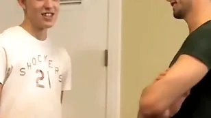 Jock gives some nice anal to young twink in his motor vehicle shop