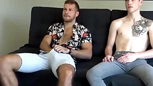Cocksucked otter barebacks jock in doggy at remove