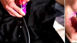 But for the fact that crude video! i flawless with a large portion of cum from a vibrator!!! moans increased by profane talk!