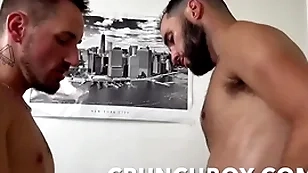 The french dude nathan madness fucked raw the straight curious mathieu for crunchboy