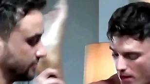 Falconstudios - two juicy jocks plus one hot hunk have tons be beneficial to dick in a threesome