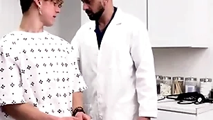 Straight boy fucked by doctor during routine visit - felix fox, marco napoli