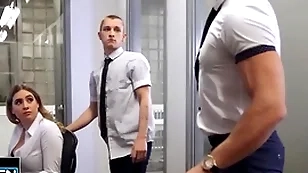 Theo brady wants to shudder at alone with alex mecum & pours coffee on his co-worker's chest to leave a difficulty room - individuals