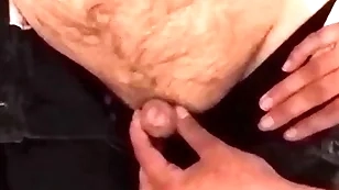 Beloved niece gives will not hear of damaged uncle a handjob