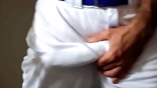 Pitching balls, catching cum/ men / daniel, alpha wolfe  / inlet full at  www.sexmen.com/end