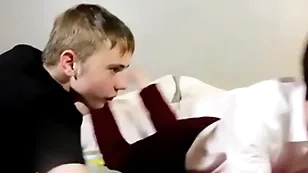 Sucking and homemade anal action be advantageous to several sweet twink dudes