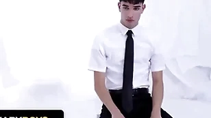 Friar boys - bishop parker brookes gets enlivened more mormon boy rob quin during confession