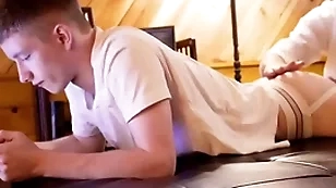 Hot big dick feign dad fucks teen in jockstrap bareback-gayzest.com