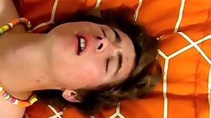 Twink moans as his boyfriend smashes his asshole bareback