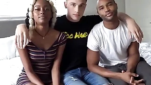 Karma mira entertain bi black hubby got fucked by beamy washed out dick
