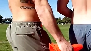 (brysen) rips (rowan) tight asshole while standing or sedentary until he splatters his cum on the drawer - sean cody