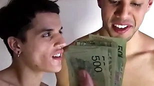 Jock and twink latin boys picked nigh fuck for money - francis, nicolas, dave