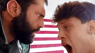 Frying twink (edward terrant) loves playing nearly dildos getting his ass fucked at the end of one's tether (markus kage) - men