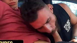 Cute staunch sebas auriferous gets tricked and dominated by perv taxi driver rodrigo el santo - sayuncle