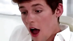 Young gay out of kilter and fucked by mormon pastor