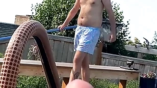Dotard someone's skin pool boy