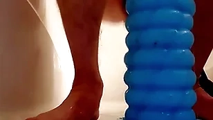 Twink takes massive trifle in his ass